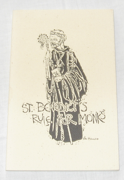 Image for St. Benedicts Rule for Monks Selected Passages from the Rule of St. Benedict
