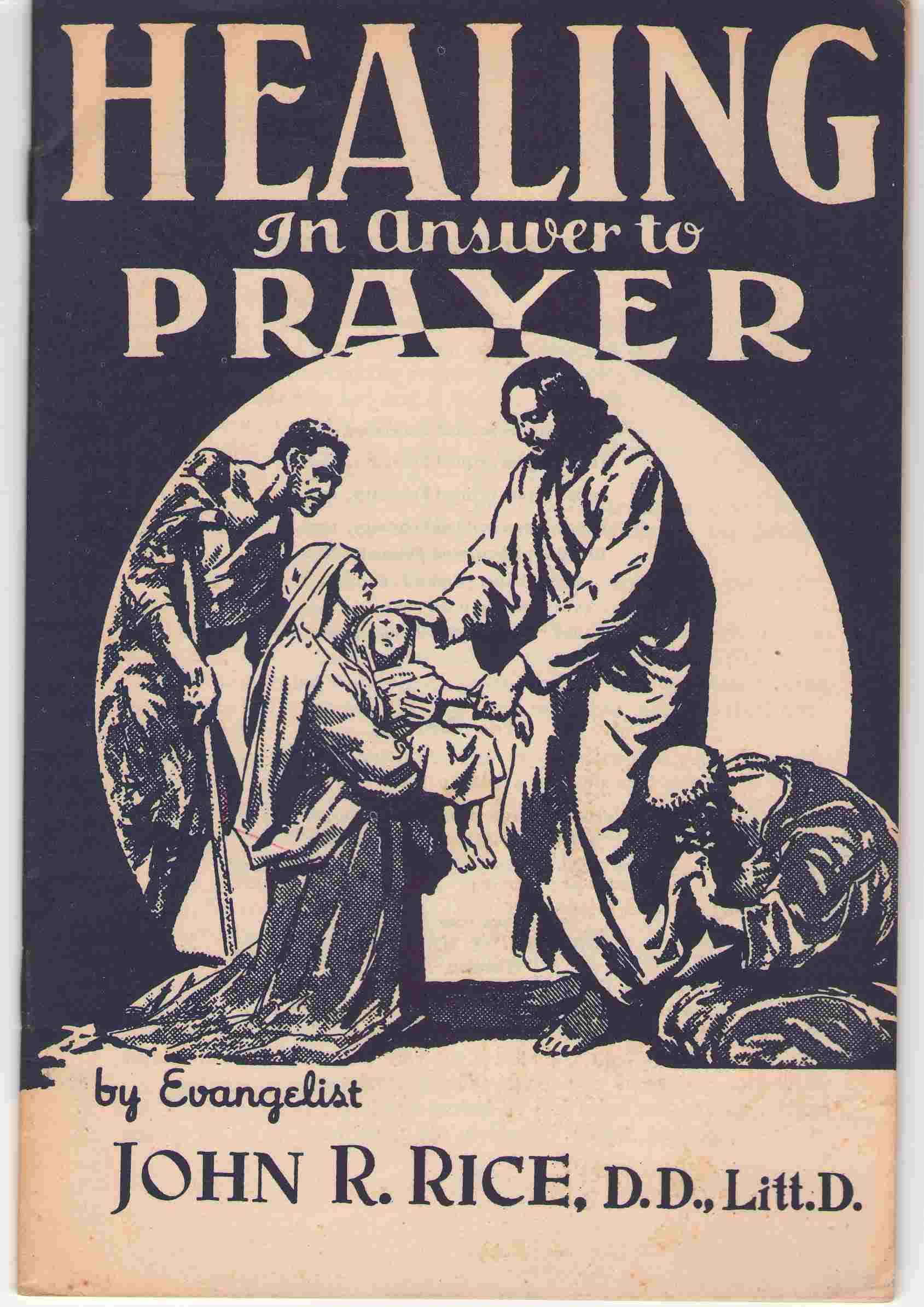 Image for Healing In Answer To Prayer