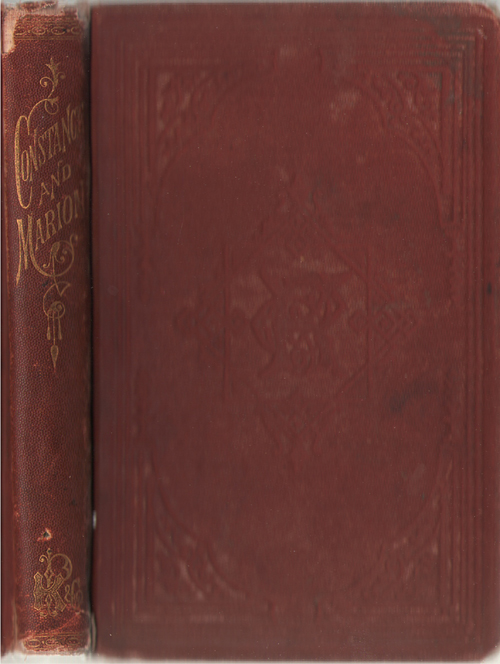Image for Constance And Marion Or, the Cousins