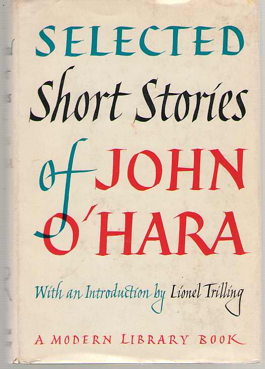 Image for Selected Short Stories of John O'Hara