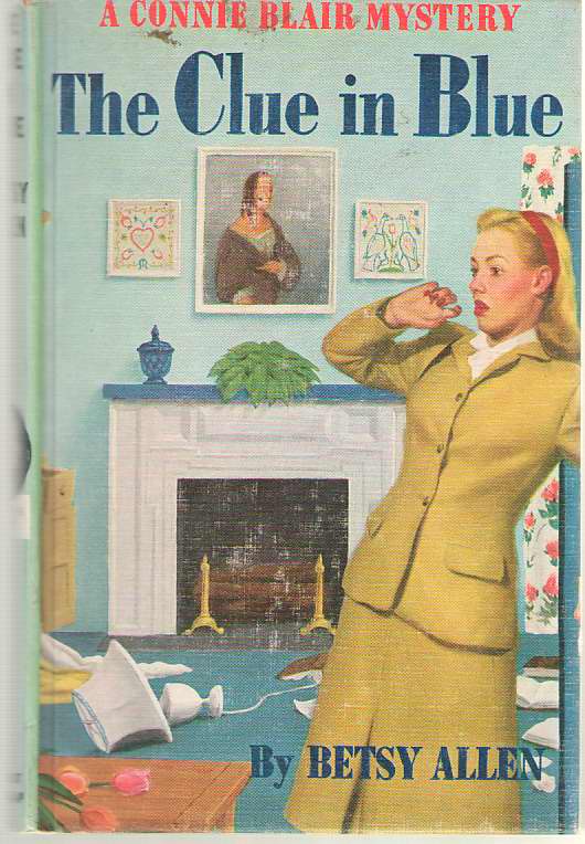 Image for The Clue In Blue A Connie Blair Mystery