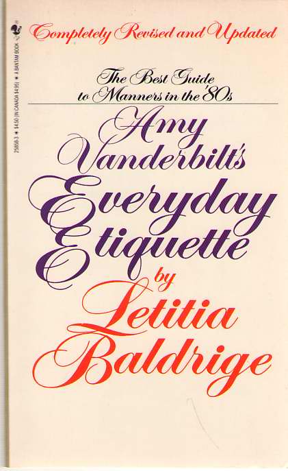 Image for Amy Vanderbilt's Everyday Etiquette