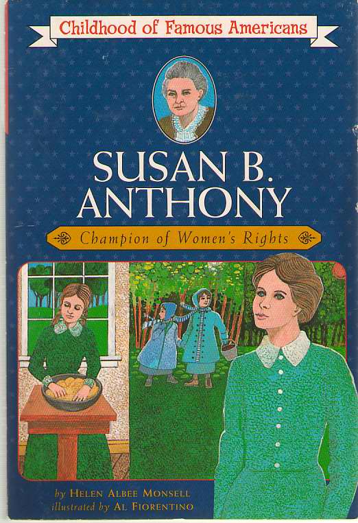 Image for Susan B. Anthony Champion of Women's Rights