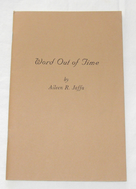 Image for Word Out Of Time