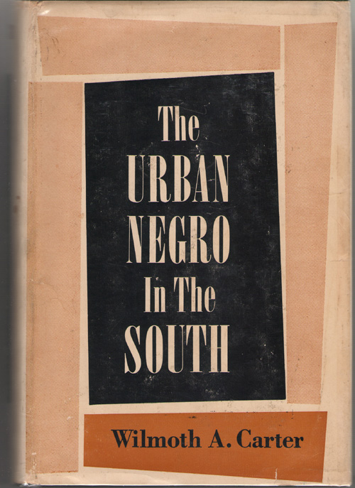Image for The Urban Negro In The South