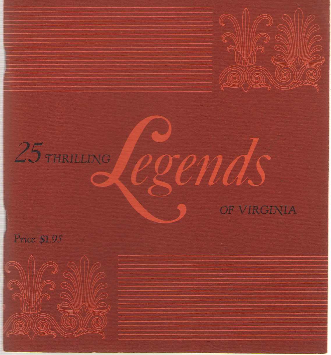 Image for 25 Thrilling Legends of Virginia