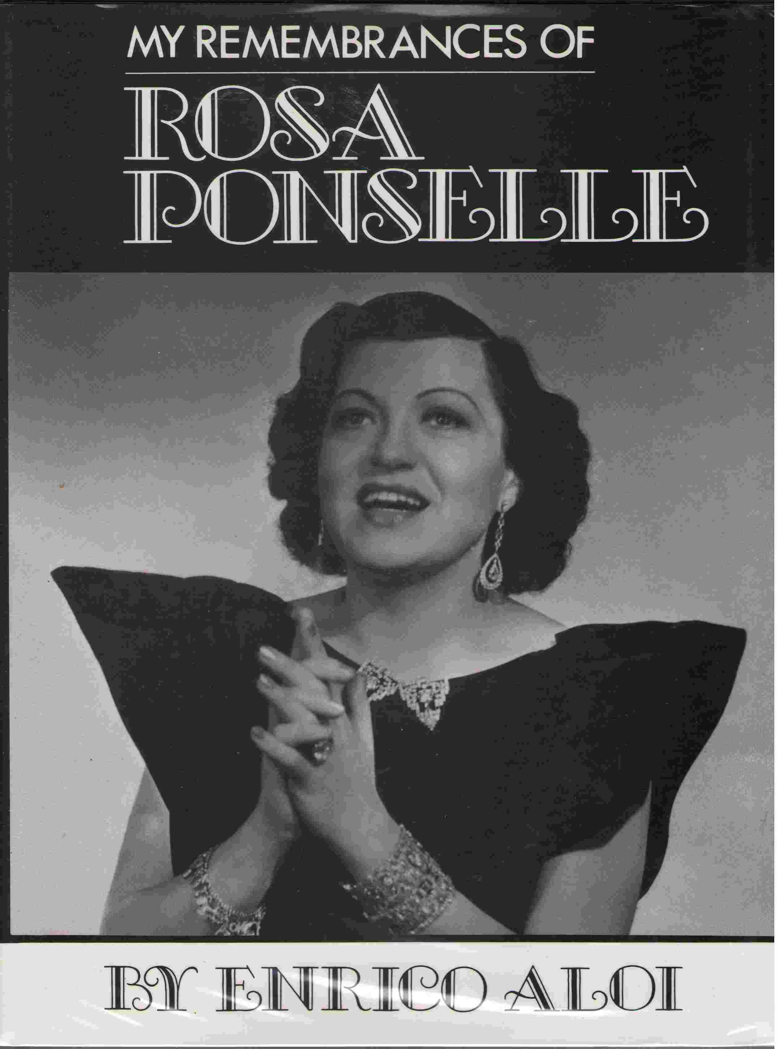 Image for My Remembrances of Rosa Ponselle