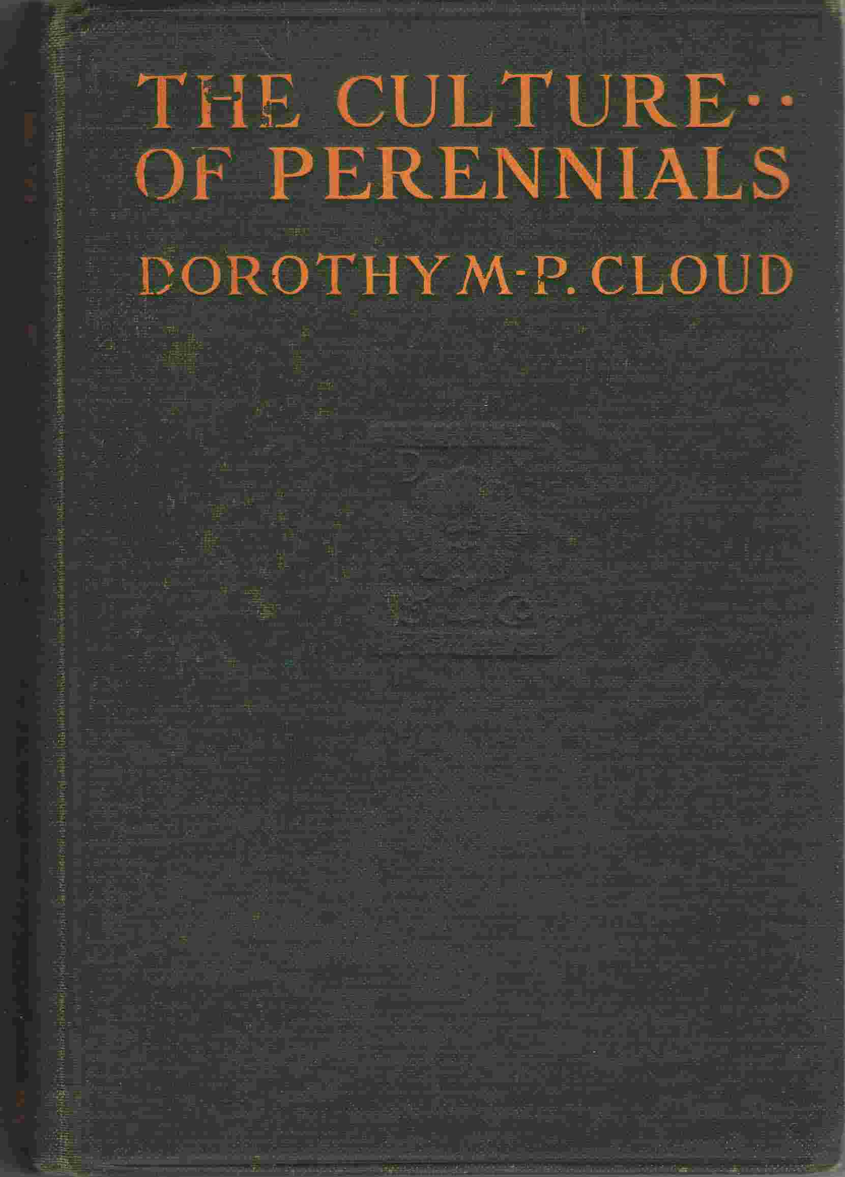 Image for The Culture Of Perennials