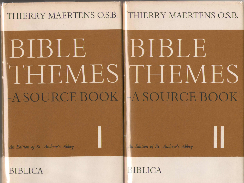 Bible Themes A Source Book; 2 Volume Set Image for Bible Themes A Source Book; 2 Volume Set