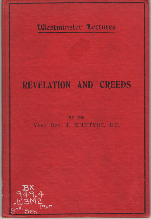 Image for Revelation and Creeds