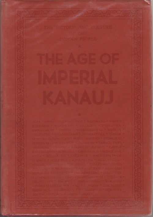 Image for The History And Culture Of The Indian People Vol. IV - the Age of Imperial Kanauj