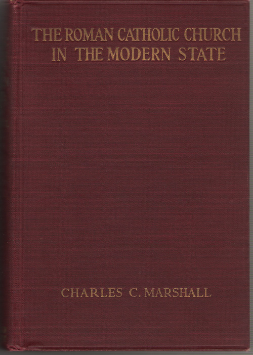 Image for The Roman Catholic Church In The Modern State
