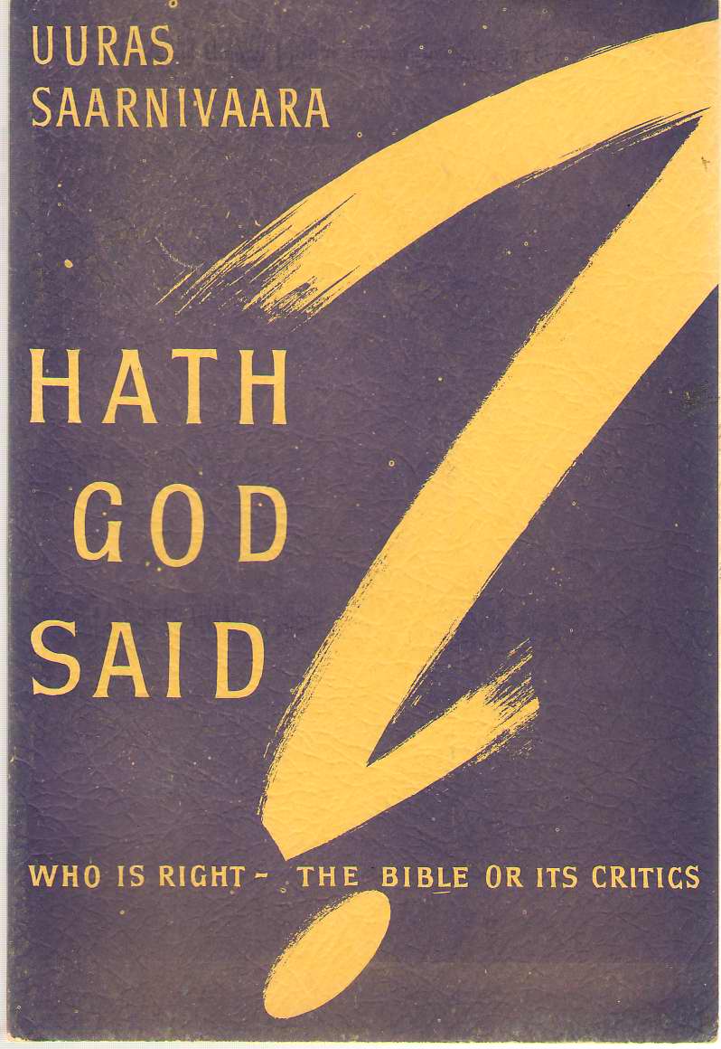 Image for Hath God Said? Who is Right - God or the Liberals?