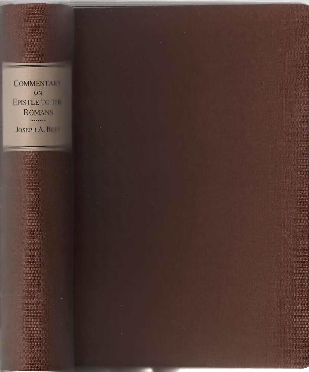 Image for Commentary on St. Paul's Epistle to the Romans