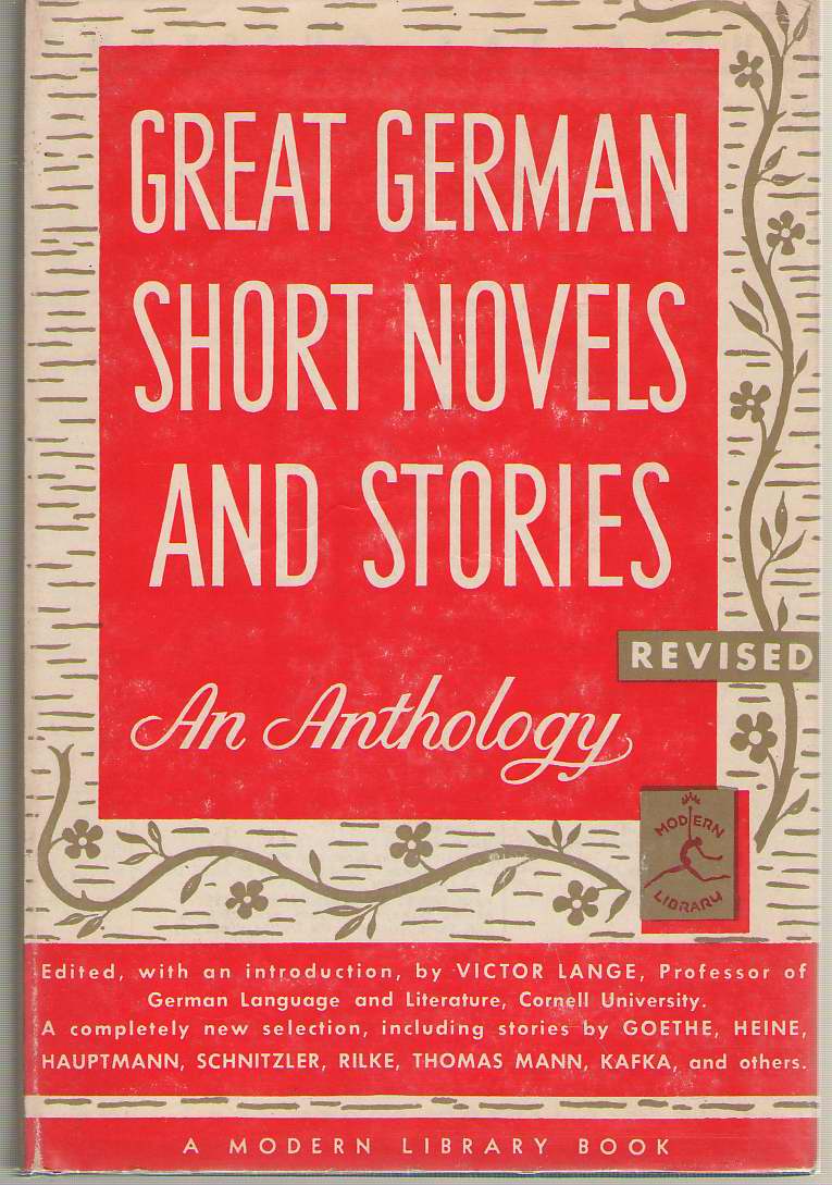 Image for Great German Short Novels And Stories