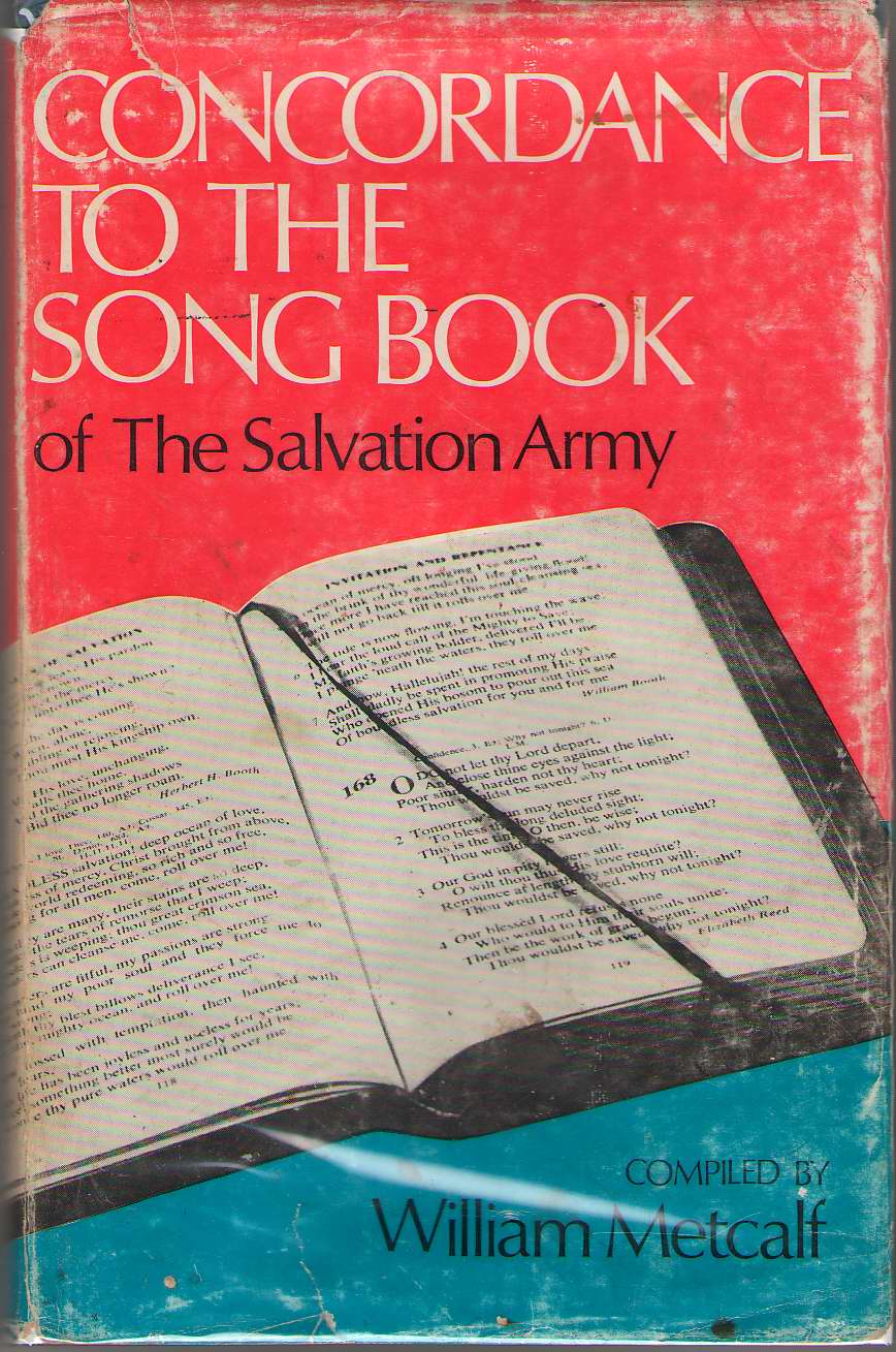 Image for Concordance to the Song Book of the Salvation Army