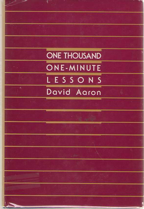 Image for One Thousand One-minute Lessons