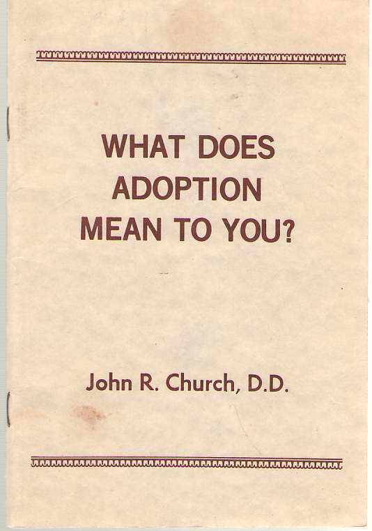 Image for What Does Adoption Mean To You?