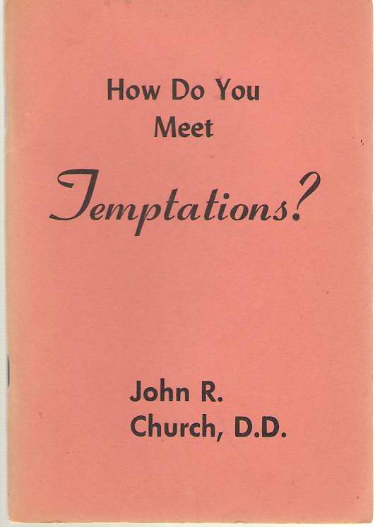 Image for How Do You Meet Temptations?