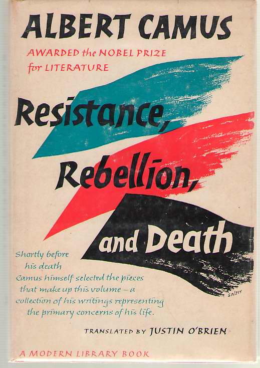 Resistance, Rebellion and Death Image for Resistance, Rebellion and Death