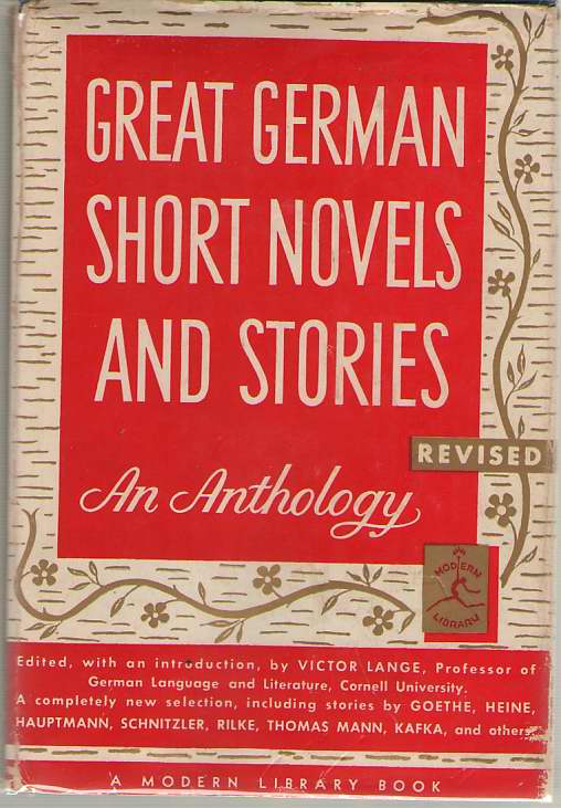 Image for Great German Short Novels And Stories