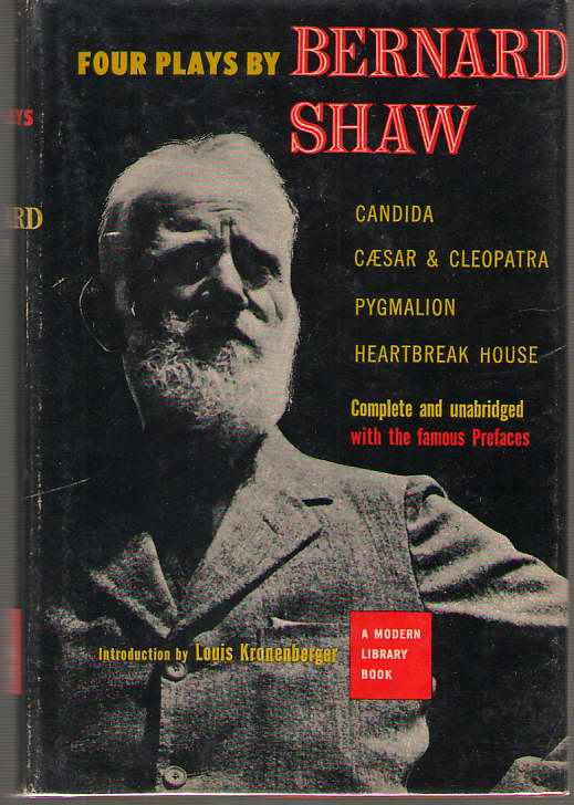 Image for Four Plays By Bernard Shaw