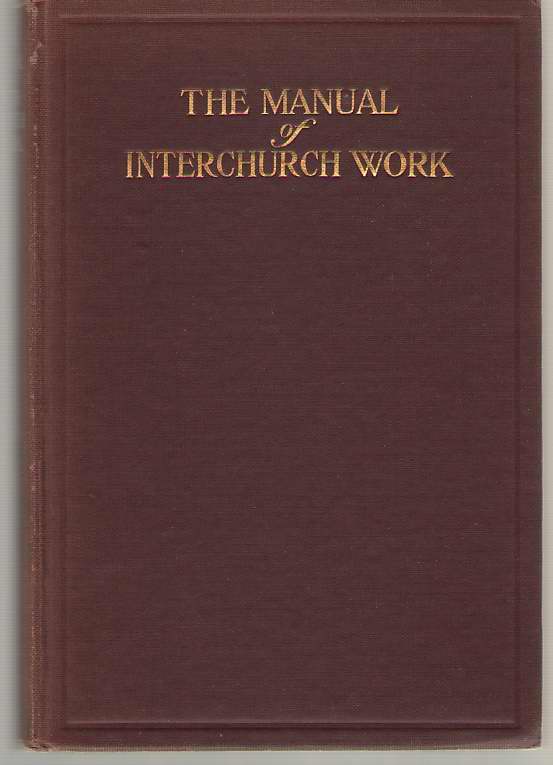 Image for The Manual Of Inter-church Work