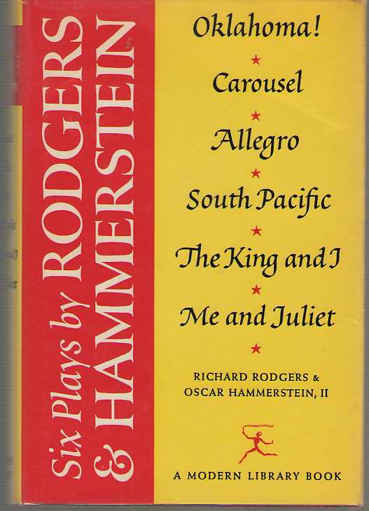 Image for Six Plays By Rodgers And Hammerstein