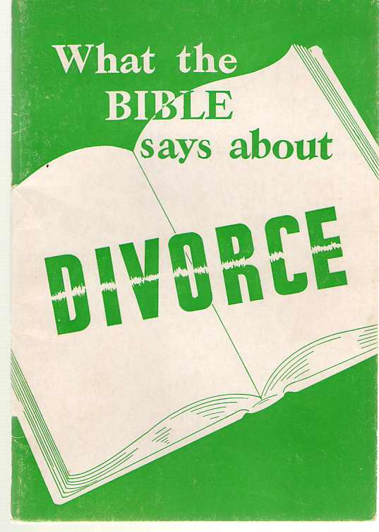 Image for What The Bible Says About Divorce