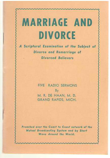 Image for Marriage and Divorce