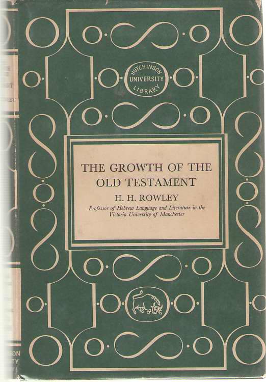 Image for The Growth Of The Old Testament