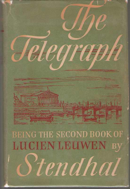 Image for The Telegraph Being the Second Book of Lucien Leuwen