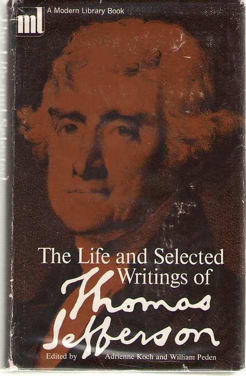 Image for The Life and Selected Writings of Jefferson