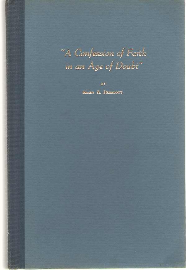 Image for A Confession Of Faith In An Age Of Doubt