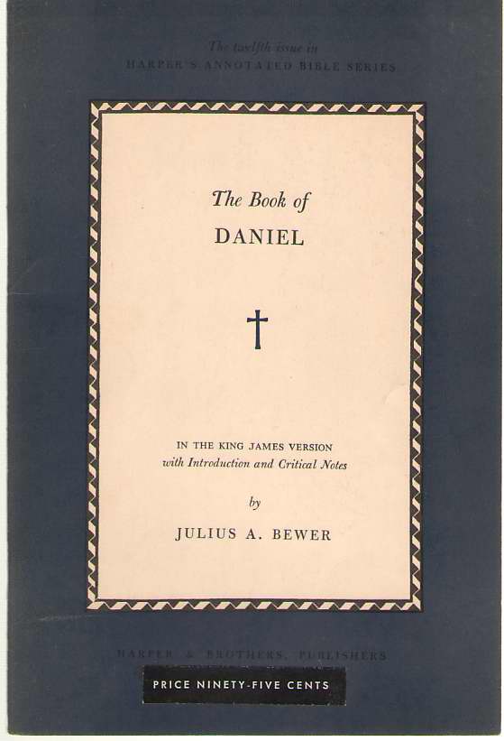 Image for Harper's Annotated Bible Series Book of Daniel : Number 12