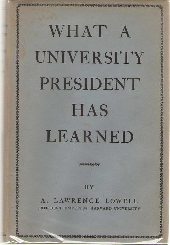 Image for What a University President Has Learned