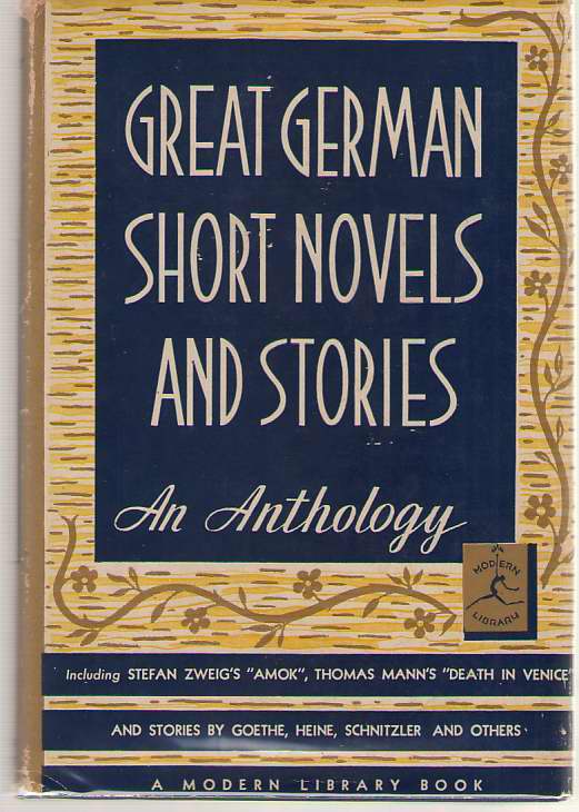 Image for Great German Short Novels And Stories