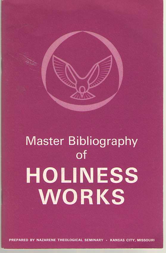 Image for Master Bibliography Of Holiness Works
