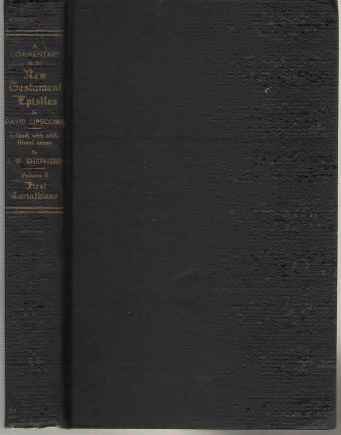 A Commentary On The New Testament Epistles First Corinthians Image for A Commentary On The New Testament Epistles First Corinthians