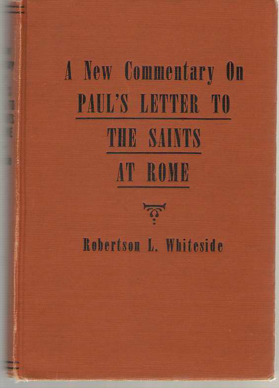 Image for A New Commentary On Paul's Letter To The Saints At Rome