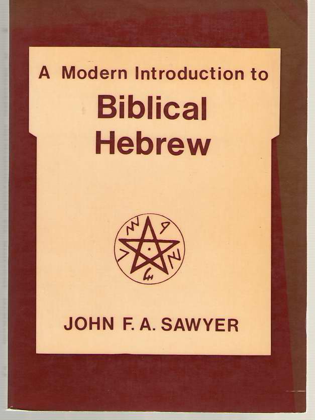 Image for A Modern Introduction to Biblical Hebrew