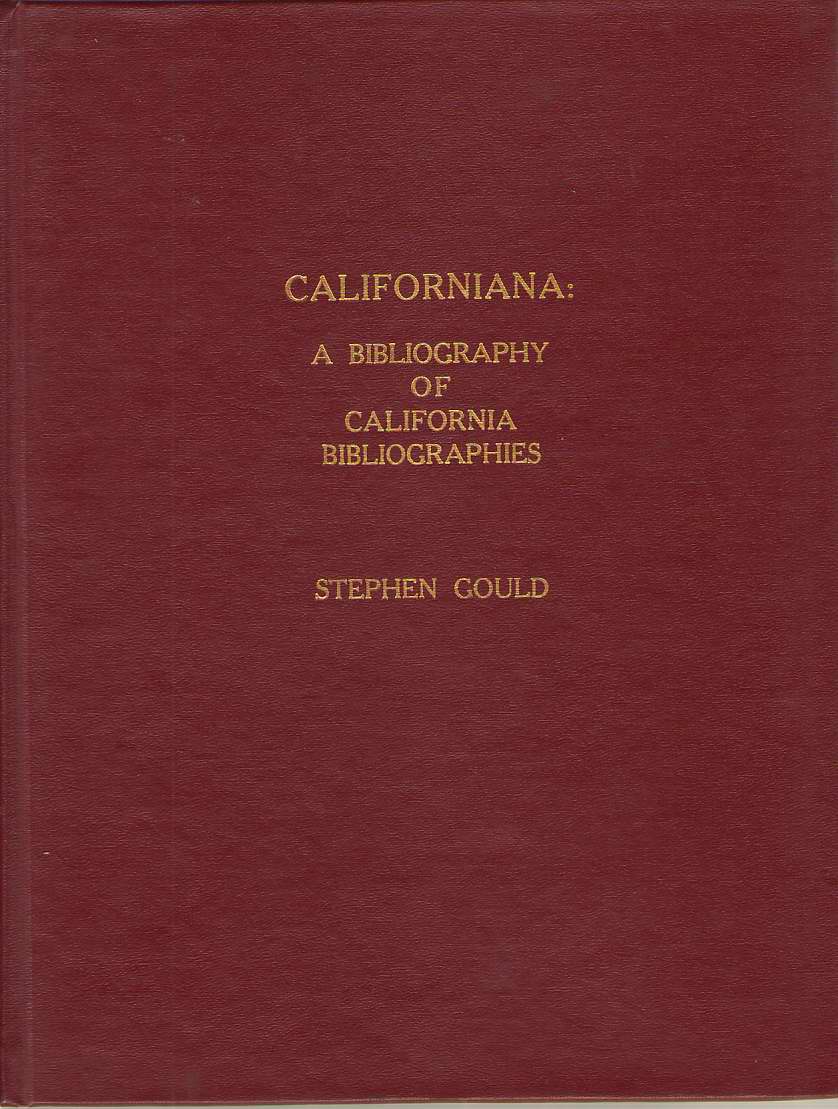 Image for Californiana A Bibliography of California Bibliographies