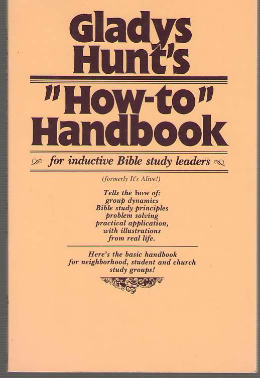 Image for How to Handbook for Inductive Bible-Study Leaders