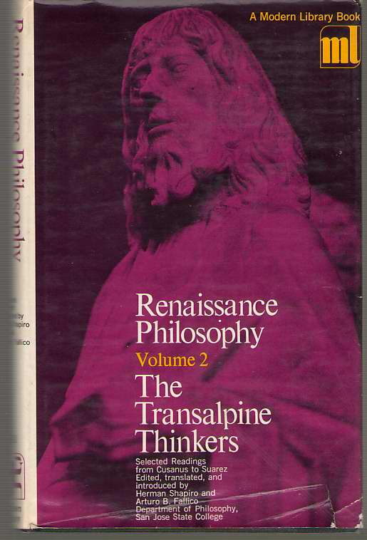 Renaissance Philosophy Volume Two: the Transalpine Thinkers Image for Renaissance Philosophy Volume Two: the Transalpine Thinkers