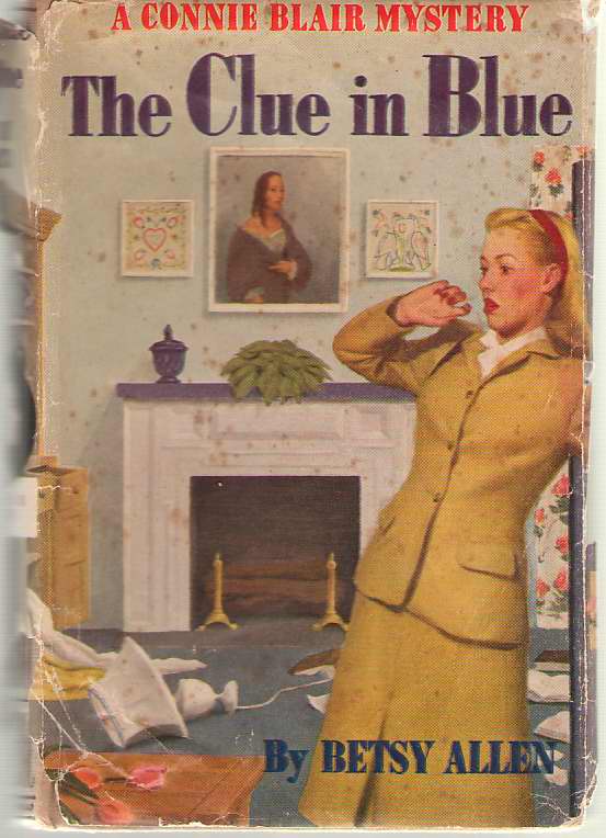 Image for The Clue In Blue A Connie Blair Mystery