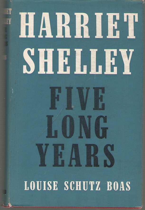 Image for Harriet Shelley Five Long Years