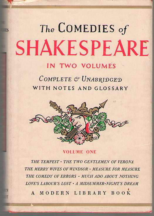 Image for The Comedies of Shakespeare Volume One