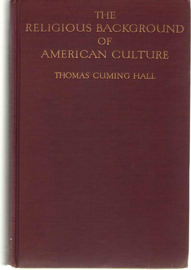 Image for The Religious Background Of American Culture