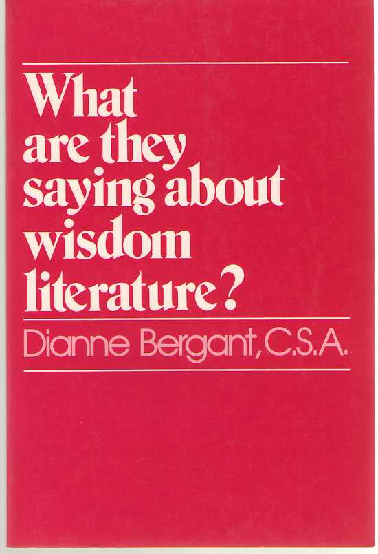 Image for What Are They Saying about Wisdom Literature?