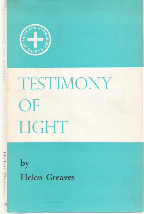 Image for Testimony Of Light